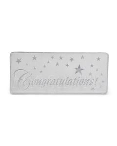 MK 999 SILVER CONGRATULATIONS NOTE