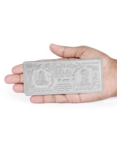 MK 999 SILVER MAHAVIR PARSHWANATH NOTE