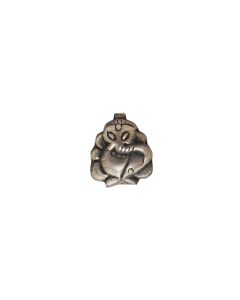 MK EMBOSSED GANESHA 925 SILVER NOSE PIN