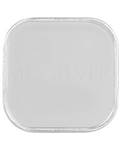 MK 999 SILVER SQUARE PLAIN COIN FOR CUSTOMIZED PERSONALISED GIFT