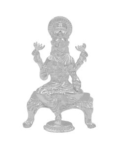 MK 925 SILVER PAAT LAKSHMI SOLID IDOL/MURTI